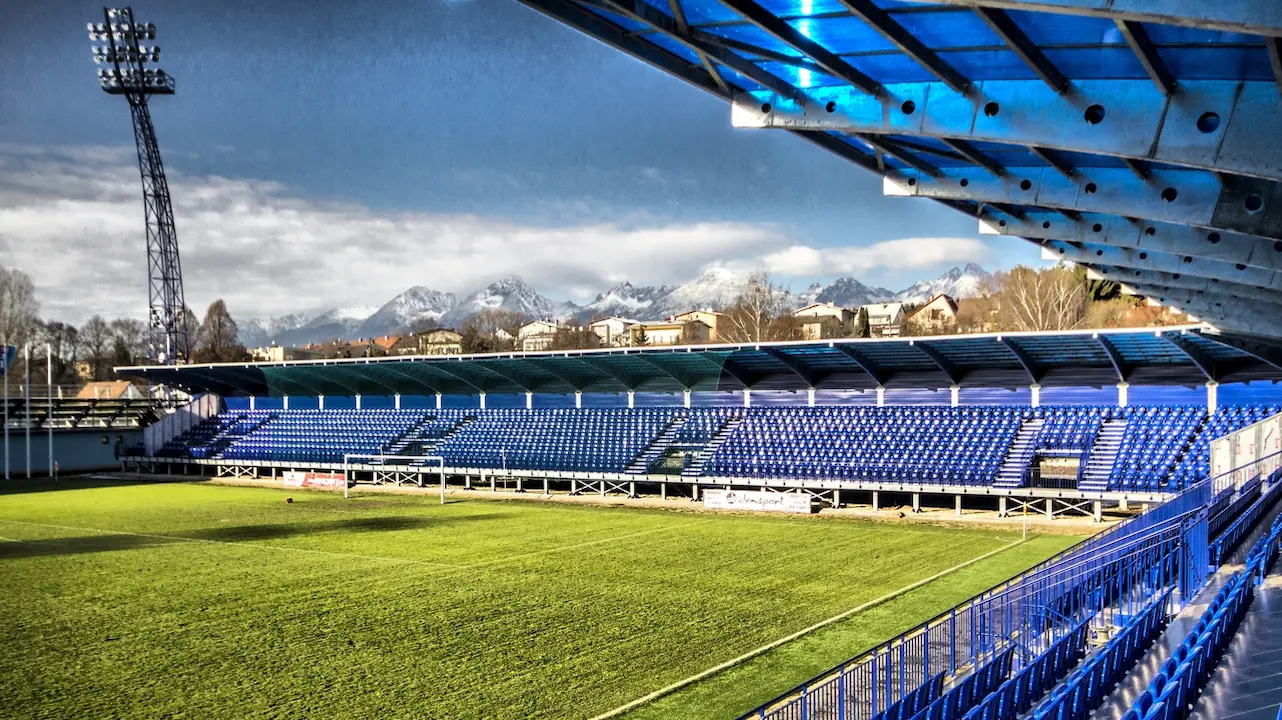 Futbalový štadión NTC Poprad - ubytovanie pre športovcov